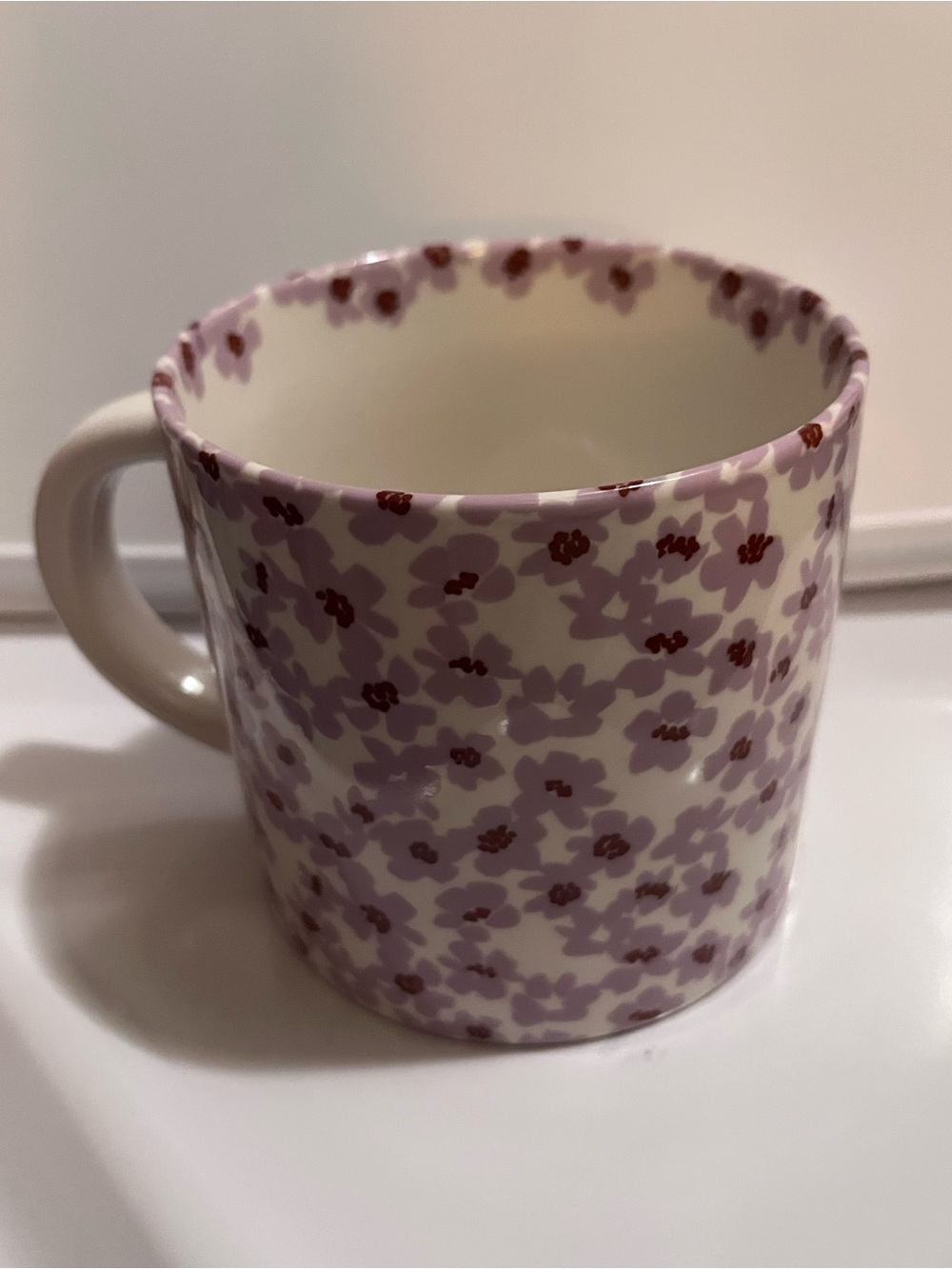 Room Essentials Lavender Floral Mug